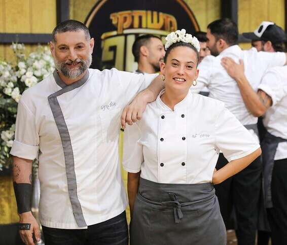 עוד הישג לאוסף. גרניט וזוכת "משחקי השף" // צילום: אור דנון